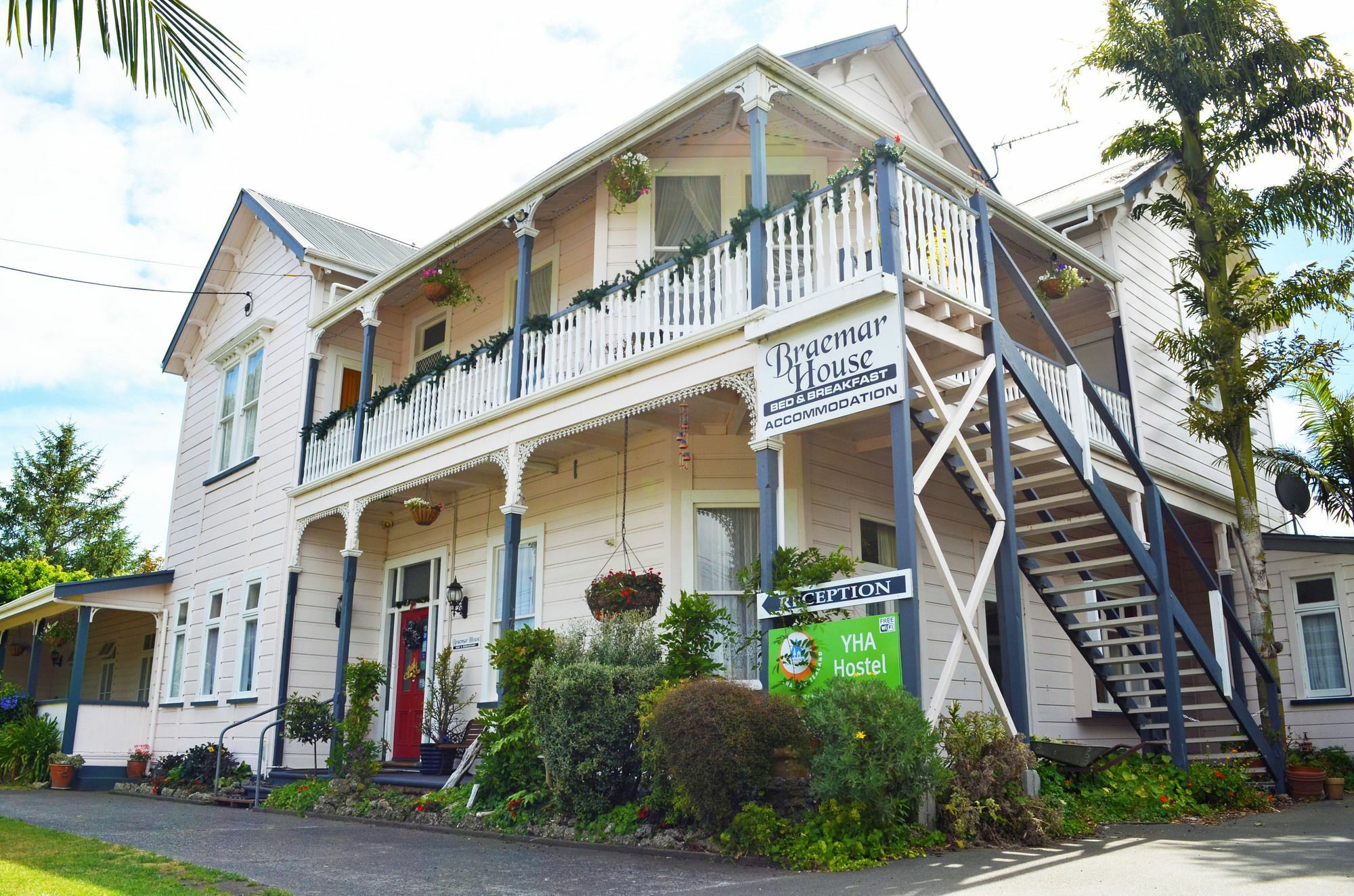Braemar House B&B And Yha Hostel Whanganui Ngoại thất bức ảnh